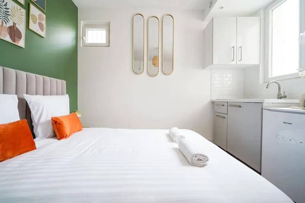 Green Studio Cosy And Confortable - III Paris 0*,  France